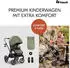 Hauck Comfort N Care inkl. Beindecke und Adapter olive