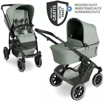 ABC Design Salsa 5 Air inkl. Babywanne & XXL-Zubeh&ouml;rpaket pine