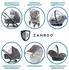 ABC Design 3in1 Kinderwagen-Set Salsa 5 Air inkl. Babywanne, Babyschale Tulip und Zubehörpaket almond