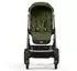Cybex Balios S Lux Kombikinderwagen inkl. Babywanne silver/moos green