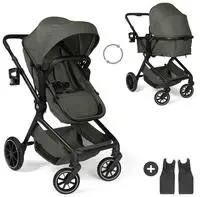 Hauck 2in1 Kinderwagen Convert N Care - Olive Gr&uuml;n