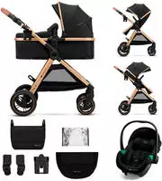 Kinderkraft Kombi-Kinderwagen "ESME 3IN1" 25 kg inkl. Babyschale MINK PRO 2 i-Size