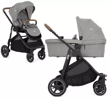 Joie Versatrax 2in1 Set inkl. Babywanne Ramble XL, Adapter & Zubeh&ouml;r pebble