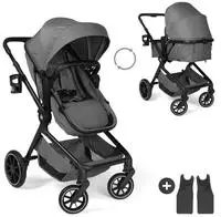 Hauck 2in1 Kinderwagen Convert N Care - Olive Grau