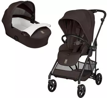 Cybex Gold Melio Carbon chocolate brown