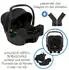 Joie Versatrax 3in1 Set inkl. Babywanne Ramble XL, Babyschale SnugLite, Adapter & Zubehörpaket pebble