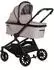 Chipolino Magnum 3-in-1 Kombikinderwagen Babywanne, Sportsitz, i-Size Babyschale, beige (KKMA02502TR)