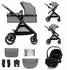 Kinderkraft Multifunktionaler 3-in-1-Kinderwagen ESME PRO grau
