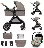 Kinderkraft Kombi-Kinderwagen "ESME 3IN1" 25 kg inkl. Babyschale MINK PRO 2 i-Size