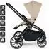babyGO Harmony Kombikinderwagen 3in1 mit Babyschale, beige (77541)