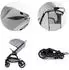 Chipolino Ultera Buggy klappbar, Federung, hellgrau (LKUL02601PL)