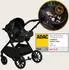 Lionelo Layla 3-in-1-Kinderwagen mit Babyschale I-Size, Babywanne, UPF50+ (LO-LAYLA 3IN1 GREEN FOREST)
