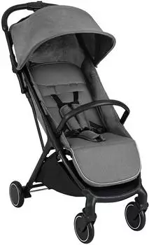 Costway Kinder-Buggy klappbar mit Liegefunktion, grau (bis 15kg)