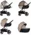 Chipolino Imperium Kombikinderwagen 3-in-1 mit Babyschale, Babywanne, latte (IMPERIUM)