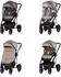 Chipolino Imperium Kombikinderwagen 3-in-1 mit Babyschale, Babywanne, latte (IMPERIUM)