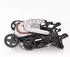 Lorelli Twin Zwillingskinderwagen mit Wickeltasche, grau gemustert (10020072506)
