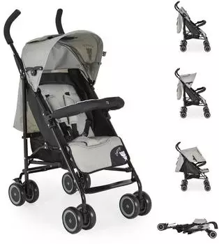 Moni Buggy Jerry Sonnendach, EVA-Räder, schwarz/hellgrün