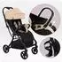 Momi PAOLA Reisebuggy mit Liegefunktion, 5-Punkt-Sicherheitsgurt, bis 22kg (WOSP00077)