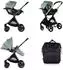 Chipolino Elite Kombikinderwagen 3-in-1 i-Size, hellgrün