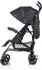 Chipolino Milano Buggy bis 22kg, Rückenlehne verstellbar, faltbar, schwarz (LKMLN0251ZE)