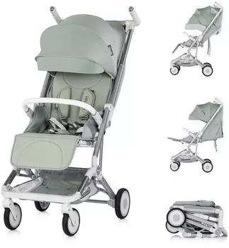 Chipolino Buggy Pocket klappbar, Sonnendach, bis 22kg, gr&uuml;n