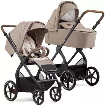 Gesslein FX4 Swing 2in1 Kinderwagen-Set mit Babywanne Panorama Lyx (381381)