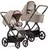 Gesslein FX4 Swing 2in1 Kinderwagen-Set mit Babywanne Panorama Lyx (381381)