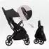 Momi PAOLA Kinderbuggy automatische Faltung, 5-Punkt-Gurt, bis 22kg (WOSP00078)