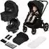 Lionelo Freya 3in1 Kombi-Kinderwagen mit Babyschale i-Size, schwarz (LO-FREYA 3IN1 BLACK ONYX)