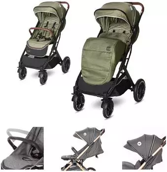 Lorelli Storm Sport-Buggy faltbar, PU-R&auml;der, bis 22kg, gr&uuml;n (10021692383)