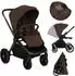 Lionelo Mika Plus Kinderwagen XXL-Verdeck UPF50+, Mocha Mousse (LO-MIKA PLUS MOCHA MOUSSE)