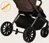 Lionelo Mika Plus Kinderwagen XXL-Verdeck UPF50+, Mocha Mousse (LO-MIKA PLUS MOCHA MOUSSE)