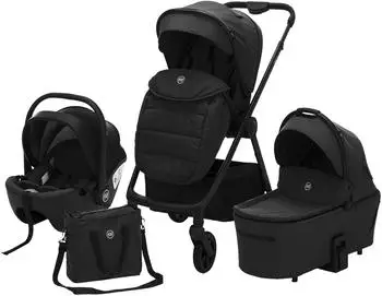Fillikid Lion Kombi-Kinderwagen, schwarz, Aluminium (40741949-0)