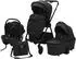 Fillikid Lion Kombi-Kinderwagen, schwarz, Aluminium (40741949-0)