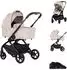 Chipolino Winner Kombikinderwagen 2-in-1, Babywanne klappbar, beige (KKWN02602LA)