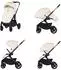 Chipolino Winner Kombikinderwagen 2-in-1, Babywanne klappbar, beige (KKWN02602LA)