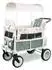 WONDERFOLD VW2 Volkswagen Kinderwagen Bollerwagen, sage green, 2 Sitze (VW2)