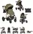 Moni Thira Kombikinderwagen 2in1 Babywanne & Sportsitz, grün (110149)