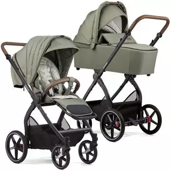 Gesslein FX4 Swing 2in1 Kinderwagen-Set mit Babywanne Panorama Lyx (1211106380380)