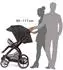 Gesslein FX4 Swing 2in1 Kinderwagen-Set mit Babywanne Panorama Lyx (1211106380380)