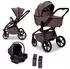 MOON Resea 2.0 Kombikinderwagen 3in1-Set mit Babyschale Cosmo 2.0, tonka (64940901-966)