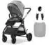 Kinderkraft VESTO 2 Buggy bis 22kg, wendbarer Sitz, Federung, grau
