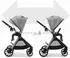 Kinderkraft VESTO 2 Buggy bis 22kg, wendbarer Sitz, Federung, grau