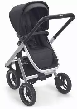 Cam Puro Urban Kombikinderwagen 2in1 mit Regenschutz und Wickeltasche, schwarz