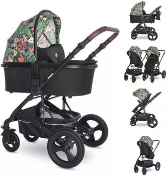 Lorelli Boston Kombikinderwagen 2-in-1, Babywanne & Sportsitz, UV50+, bis 22kg