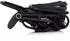 Chipolino Go Twist Kinderwagen, drehbarer Sitz, PU-Reifen, klappbar, schwarz