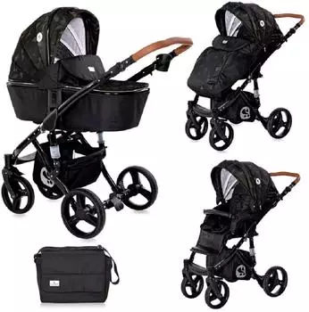 Lorelli Rimini Kombikinderwagen 2-in-1, faltbar, mit Wickeltasche, grün