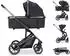 Osann Juntos Kombi-Kinderwagen mit Babywanne, bis 22kg, schwarz (121-324-316)