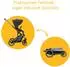 Osann Juntos Kombi-Kinderwagen mit Babywanne, bis 22kg, schwarz (121-324-316)