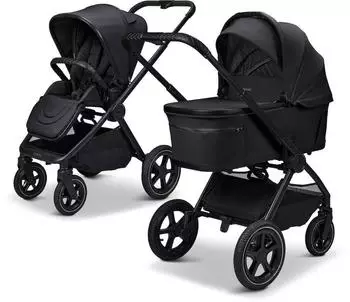 MOON Gio Fold Air Kombikinderwagen 2-in-1, schwarz